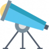 Telescope icone
