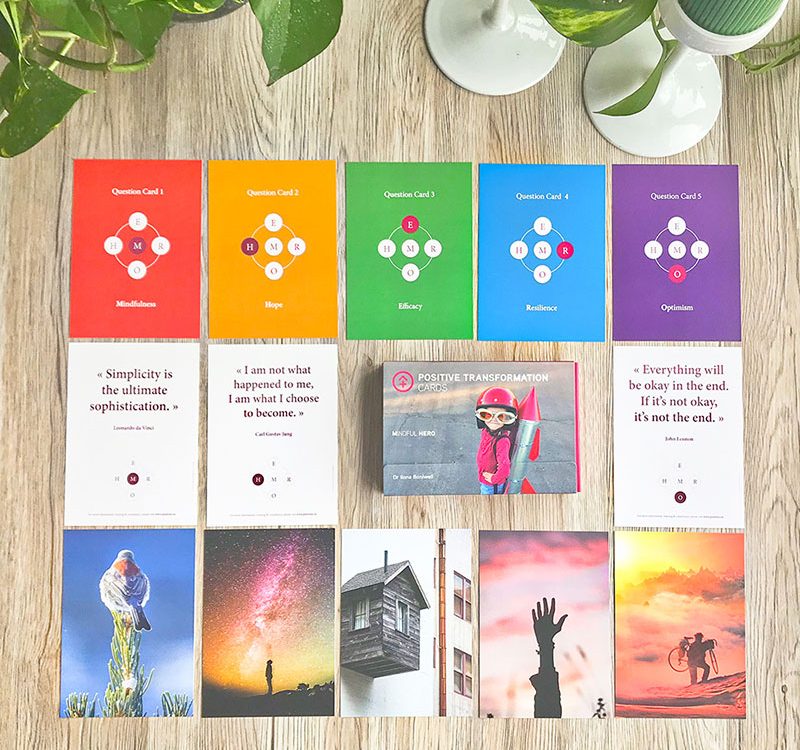 UK positive transformation cards